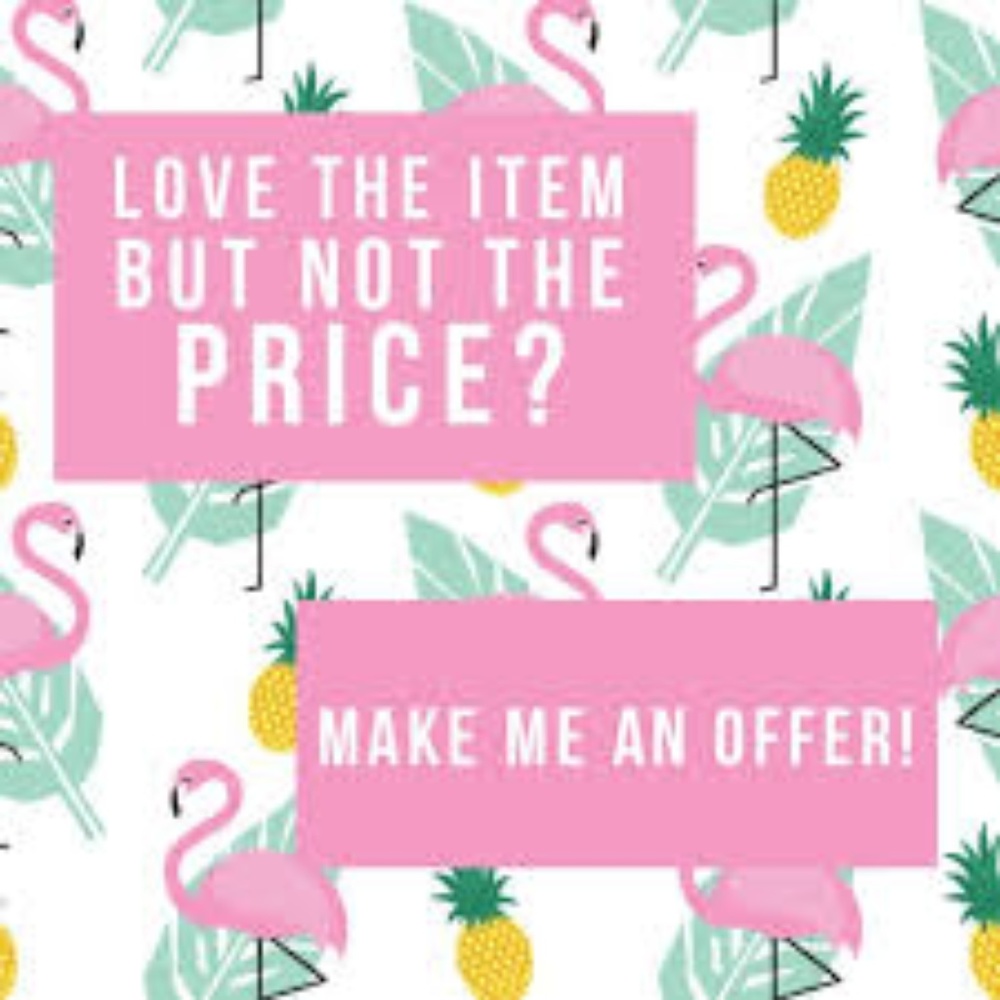 I'm open to reasonable offers!